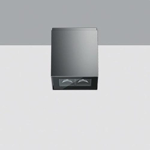 IGUZZINI - Plafón LASER BLADE flood 4,1W 27K blanco/negro