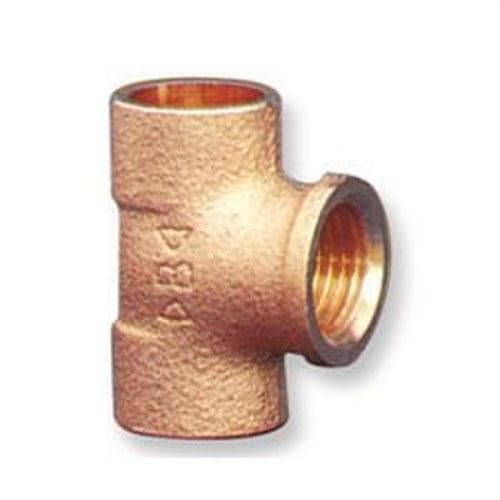 CONEX/BANINGER - Te H-H-H 4130G diámetro 15x1/2" bronce