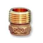 CONEX/BANINGER - Adaptador H-M 4243G diámetro 18x3/4" bronce