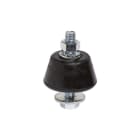 VECAMCO - Kit antivibración 40x20 80Kg dureza 55 negro
