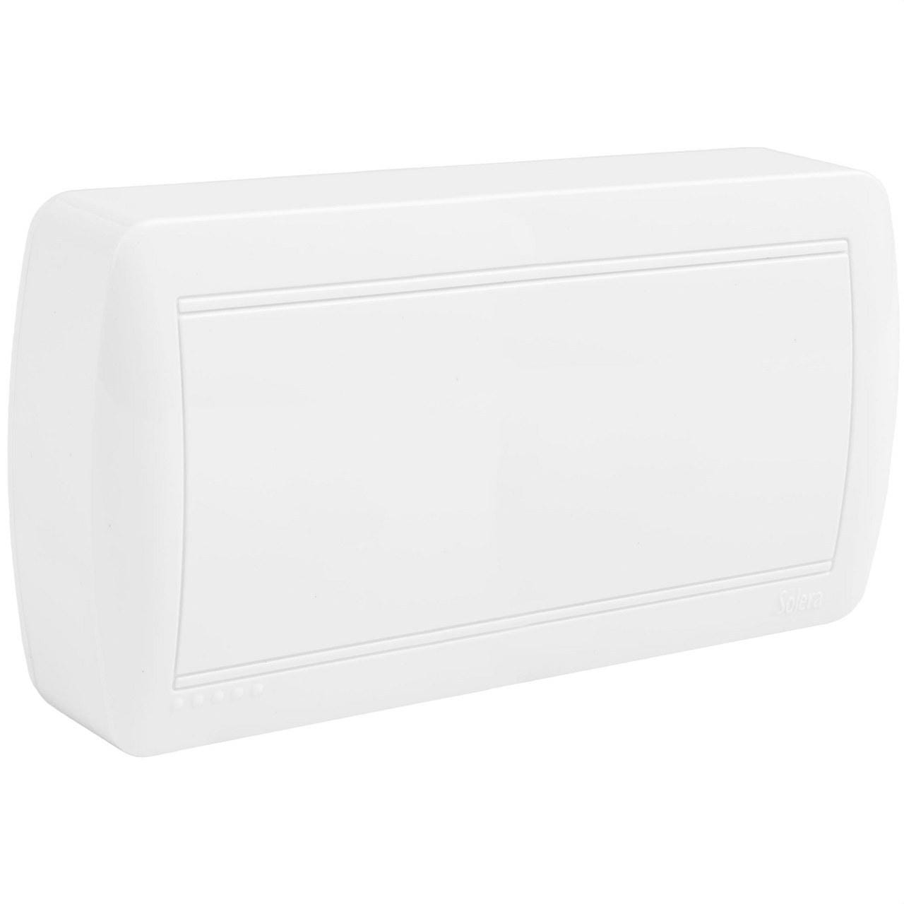 SOLERA - Registro doble de empalme y derifvación 148x72x28 blanco