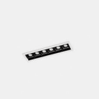 LEDS-C4 - Empotrable techo con marco BENTO 6xled 12,6W 15º 2700K blanco negro