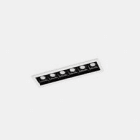 LEDS-C4 - Empotrable techo con marco BENTO 6xled 12,6W 50º 2700K blanco negro