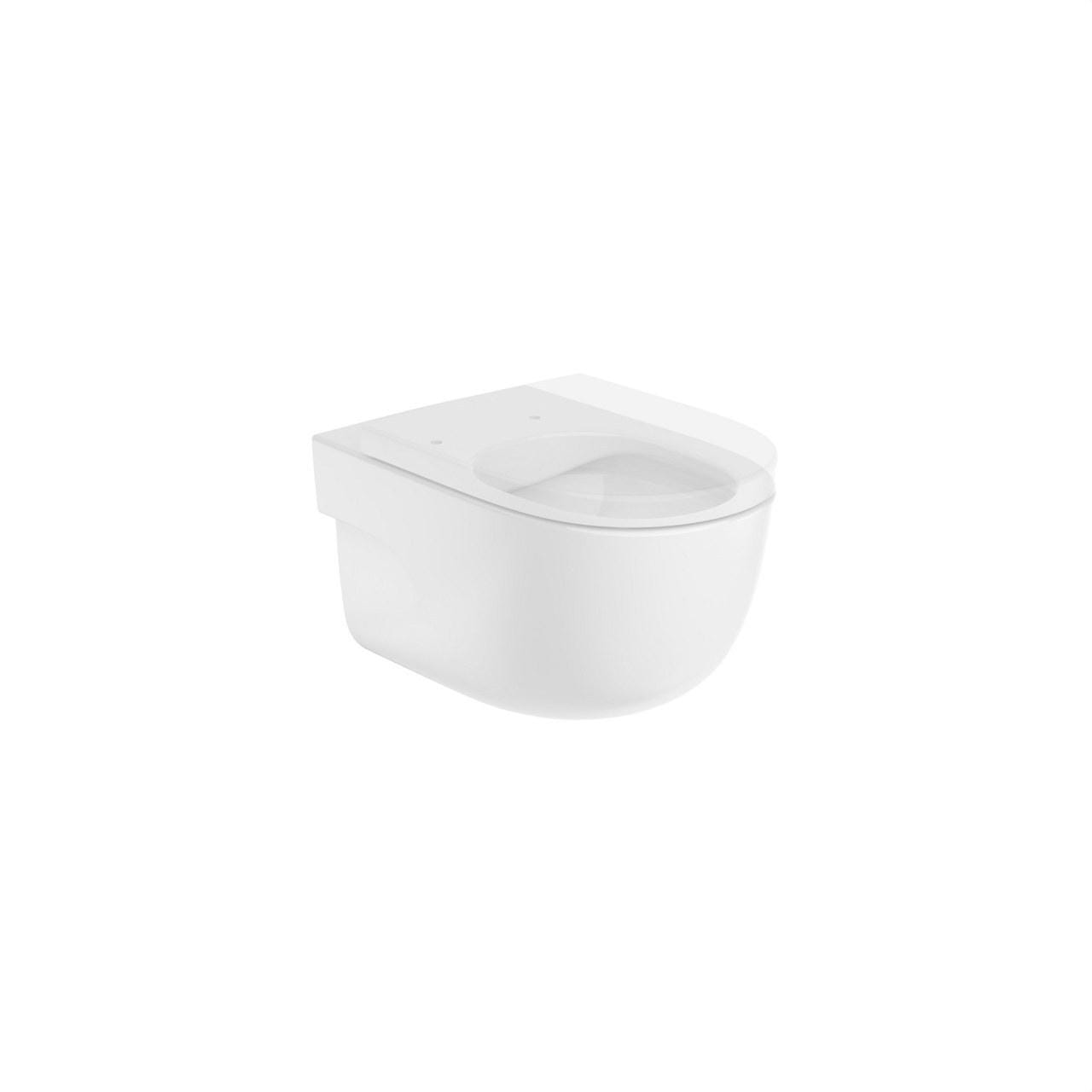 ROCA - Inodoro suspendido Rimless 560mm MERIDIAN blanco