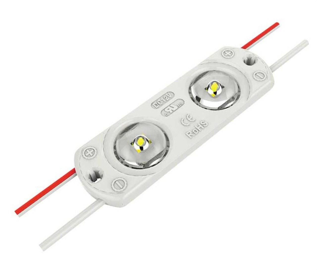 ILUTREK - Kit 20 piezas módulos carteleria Led Amberes 2 1,32W