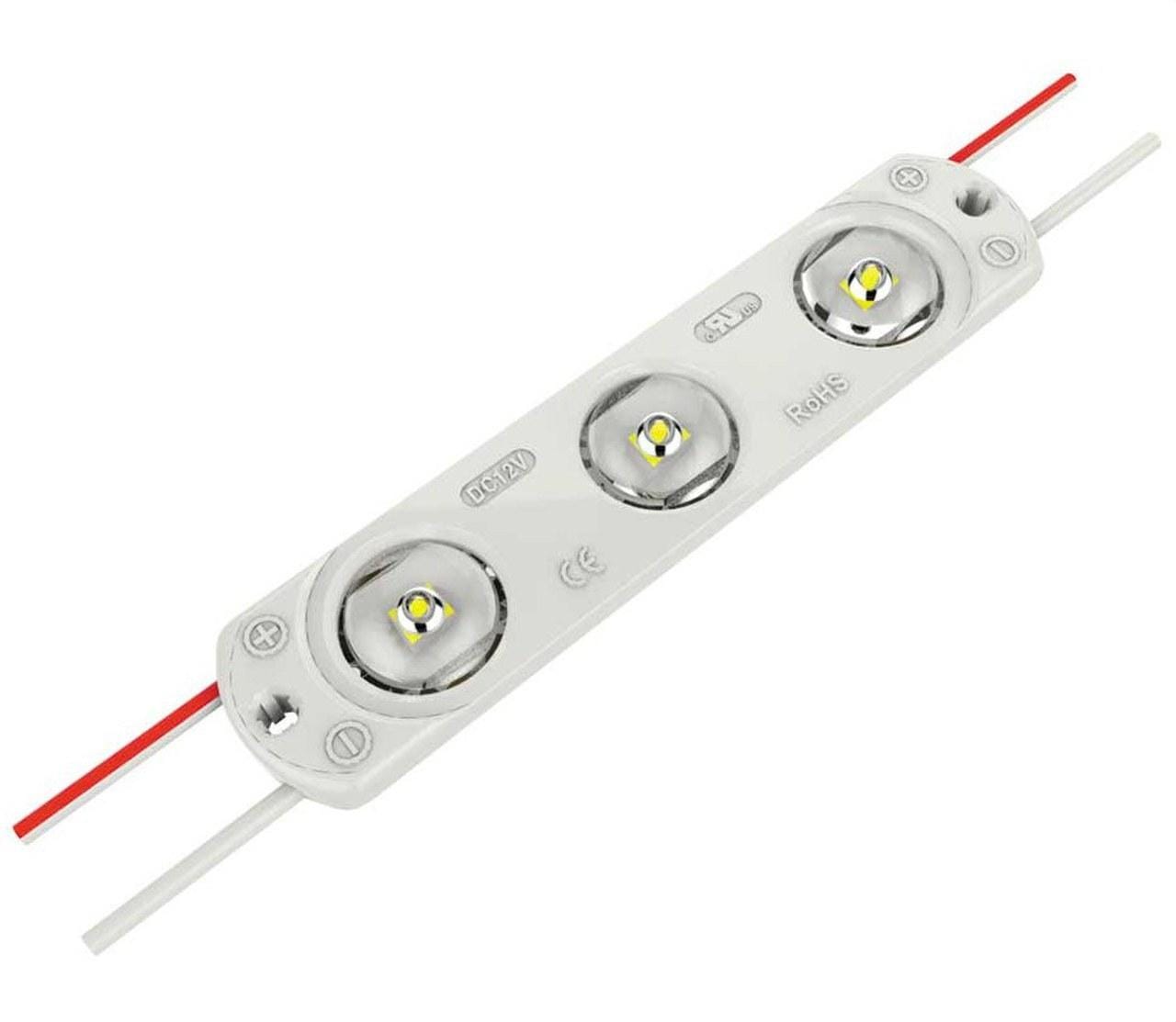 ILUTREK - Kit 20 piezas módulos carteleria Led Amberes 3 1,98W