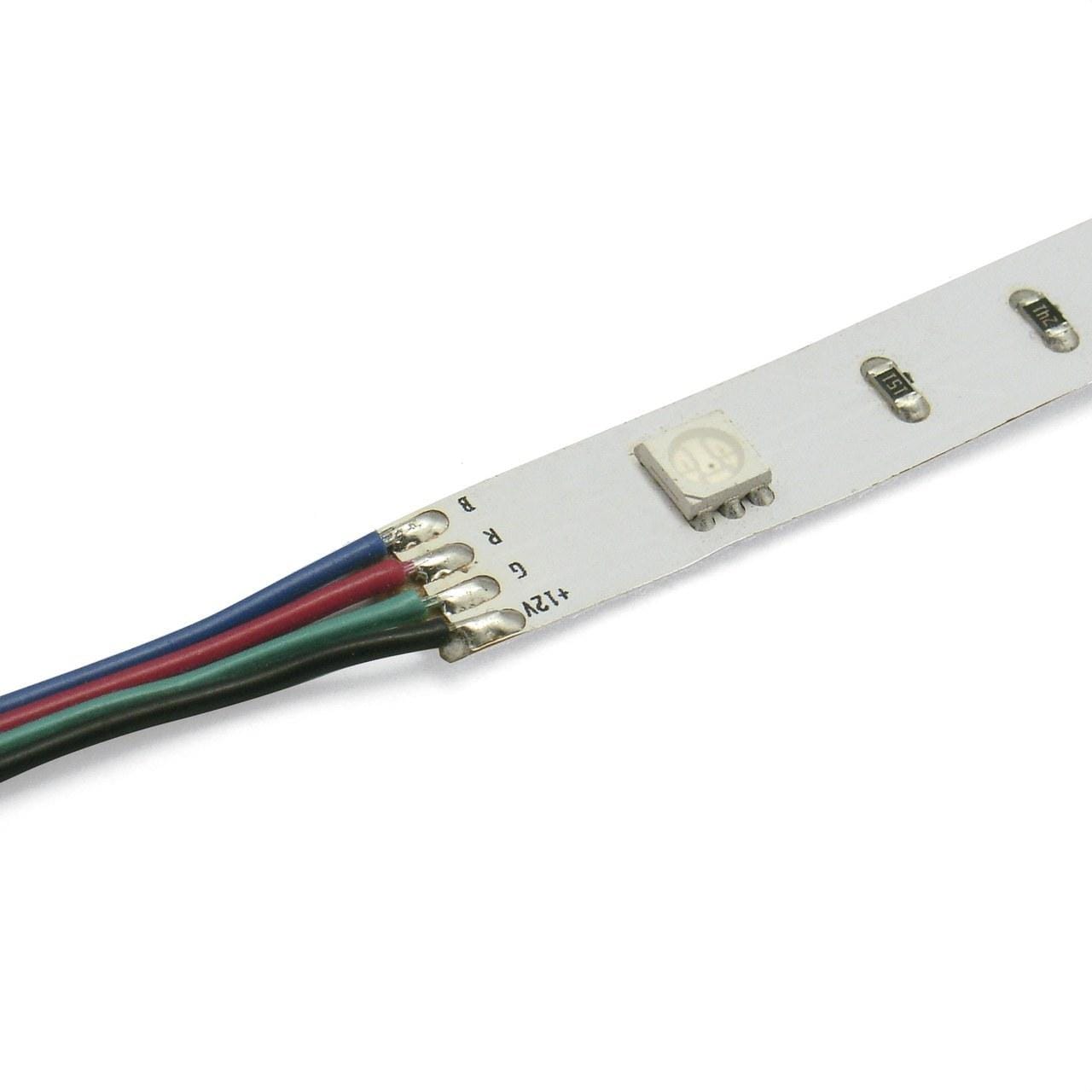 ILUTREK - Soldadura con salida de cable RGB 0,50 metros