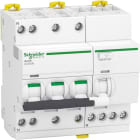 Schneider Electric - Disyuntor A9 iCV40N 3PN C 10A 300mA AC RCBO