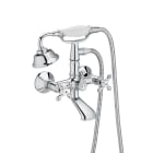 ROCA - Mezclador exterior baño-ducha CARMEN con inversor cromo