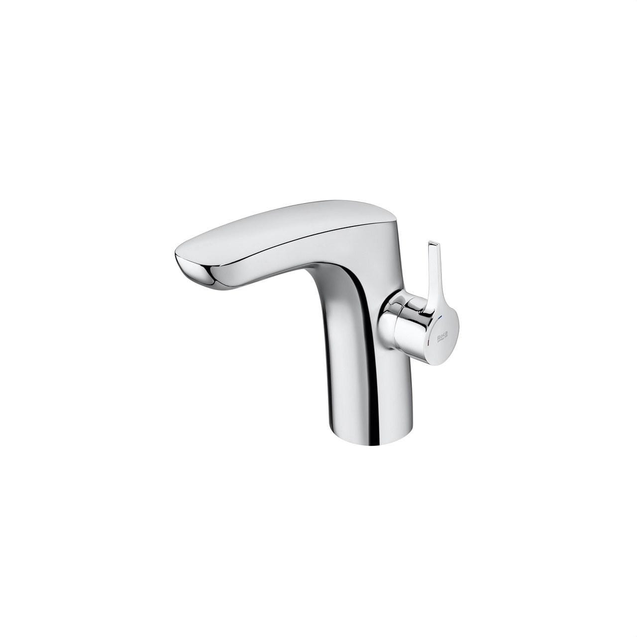 ROCA - Mezclador lavabo cuerpo liso INSIGNIA válvula Click-Clack cromo