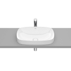 ROCA - Lavabo encimera FINECERAMIC soft 550x370x75 blanco