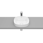ROCA - Lavabo encimera FINECERAMIC soft 370x370x75 blanco