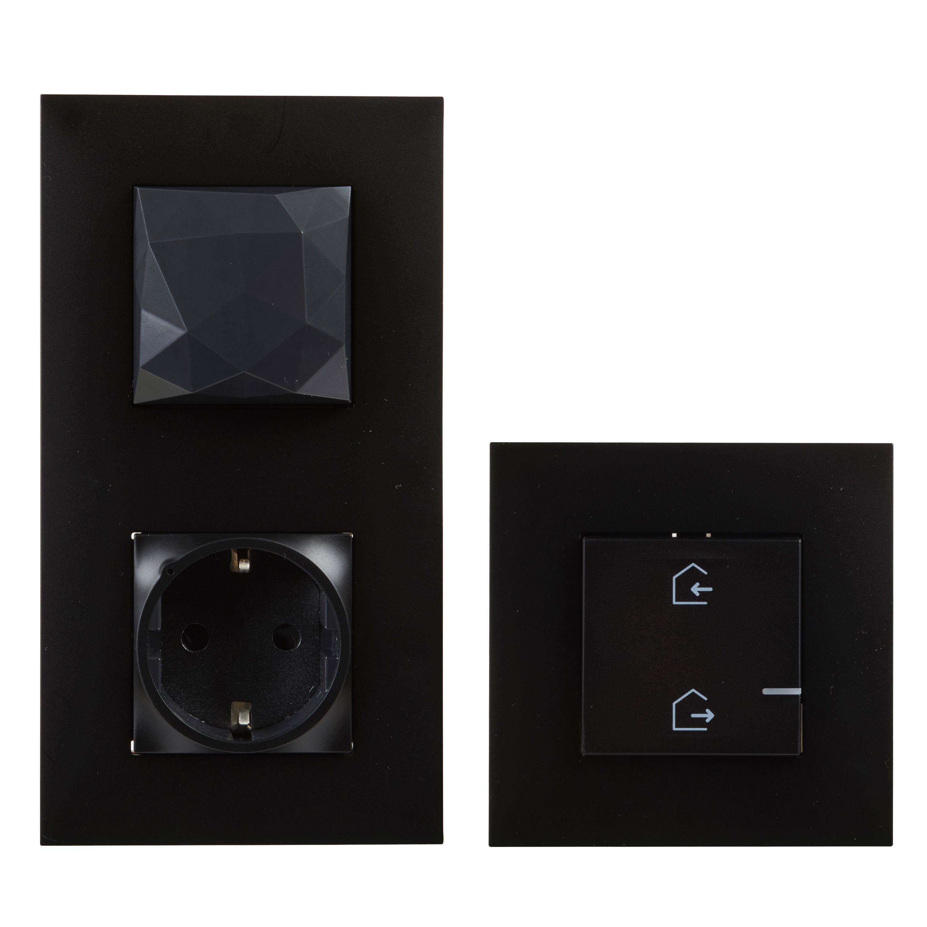 LEGRAND - Starter pack para una instalación conectada Valena Next con Netatmo - Dark
