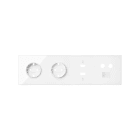 SIMON - Kit frontal SIMON 100 con 4 elementos+2 bases+HDMI+USB+TV/SAT+RJ45 blanco