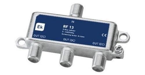 EK - Repartidor clase-A 3 salidas 5-2400 MHz DC
