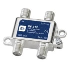 EK - Derivación blindada 2 salidas 5-2300MHz 12dB clase-A