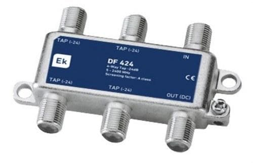 EK - Derivación blindada 4 salidas 5-2300MHz 24dB troncal