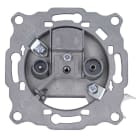 EK - Toma intermedia TU C10 con garras 2 conectores IEC universales TV-RD-SAT