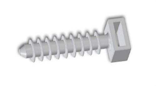 HELLERMANNTYTON - Taco TBR-6 34mm para brida LOK gris