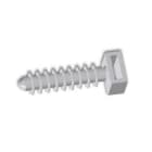 HELLERMANNTYTON - Taco TBR-8 40mmp ara brida LOK gris