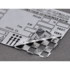 CEMBRE - Etiqueta de seguridad MG-SAT-C 29803 52x105mm gris
