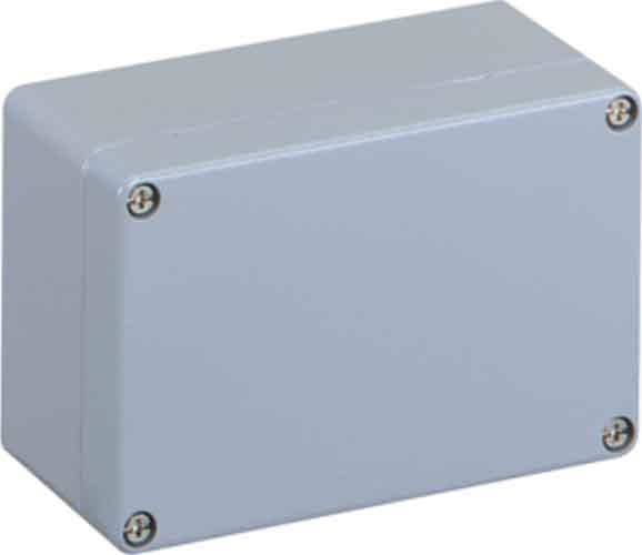 SPELSBERG - CAJA ALUMINIO GRIS AL1308-6 125X80X57MM