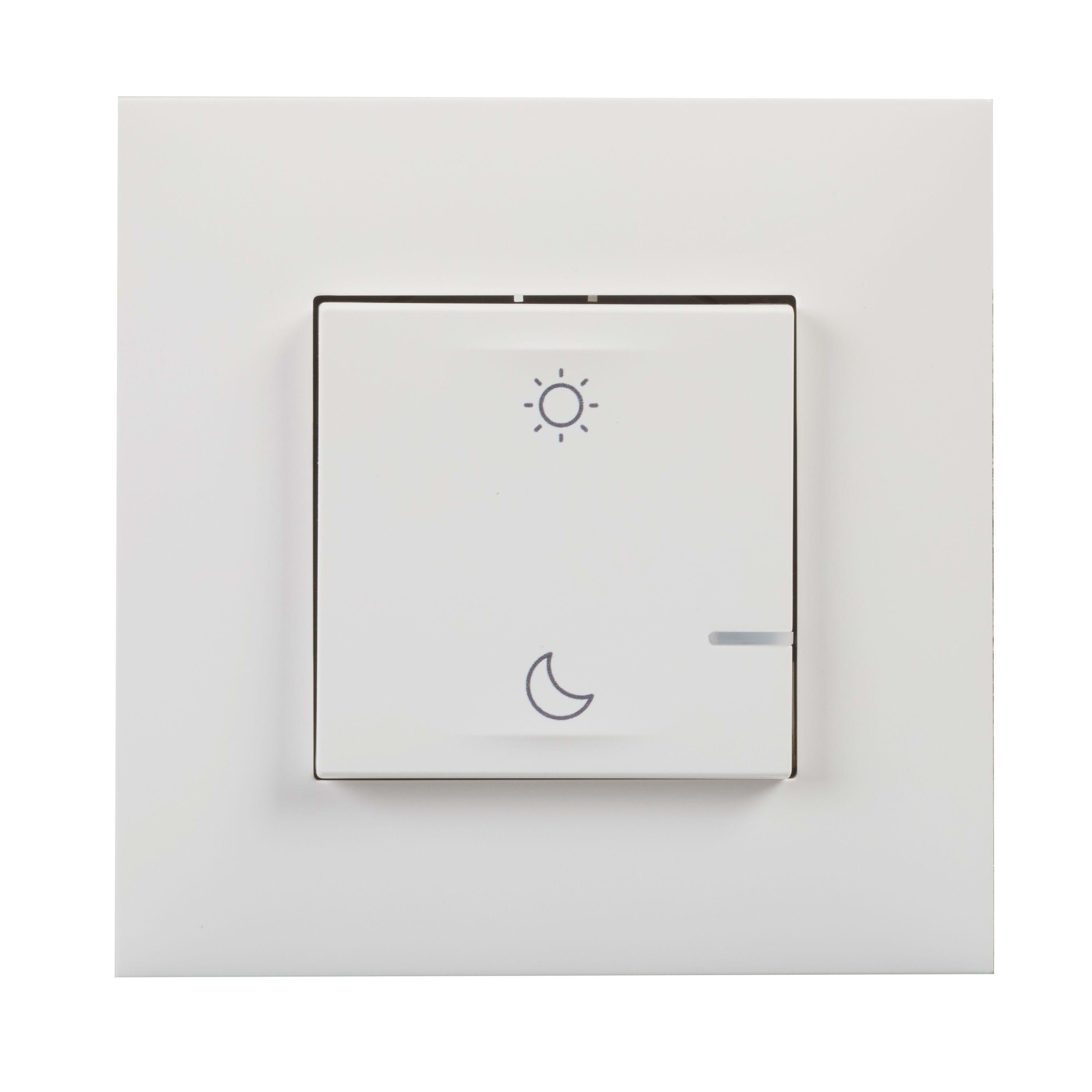 LEGRAND - Interruptor inalámbrico Día/Noche Valena Next with Netatmo - Blanco