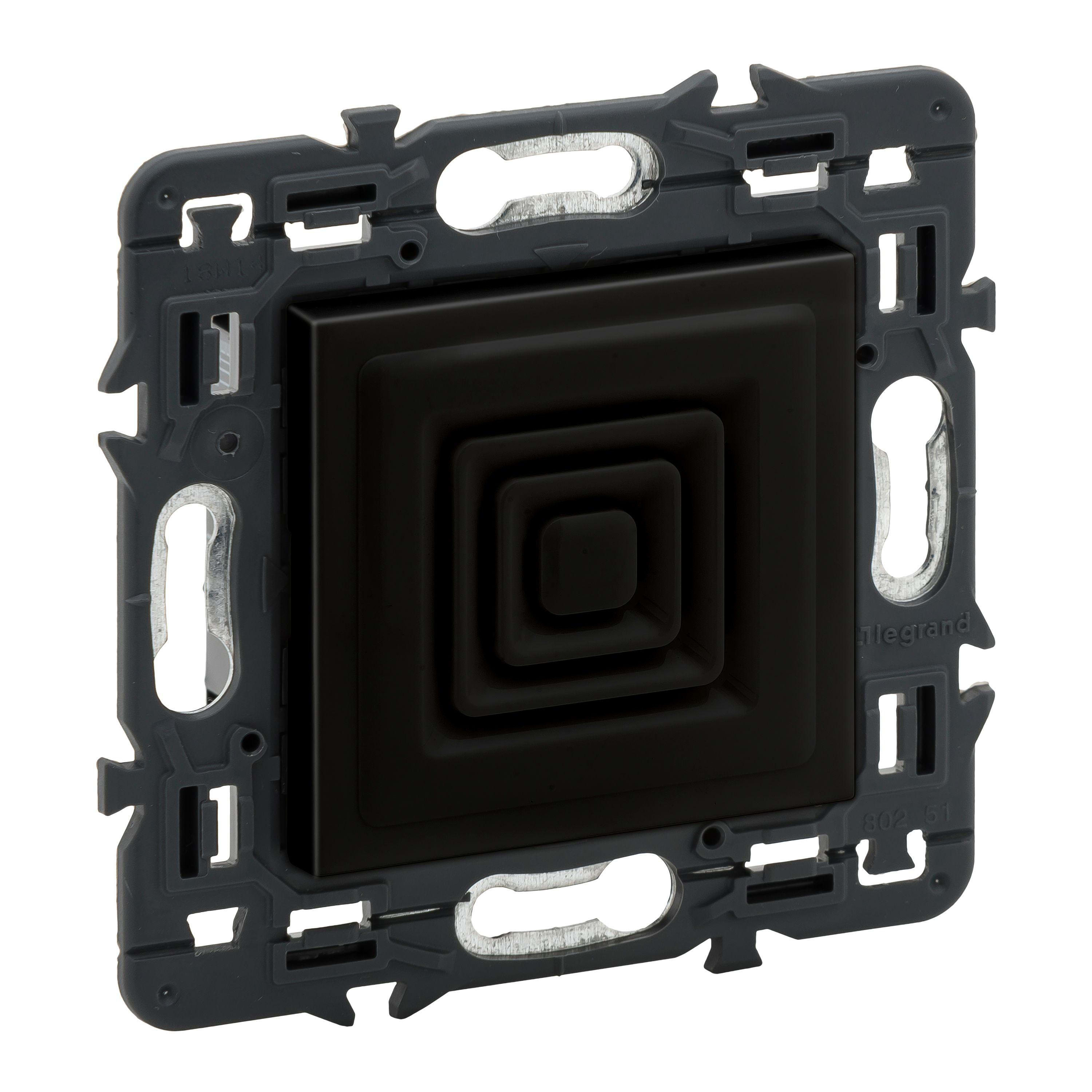 LEGRAND - Zumbador Valena Next - 230V - 50Hz - 25 mA - 70 dB - Dark