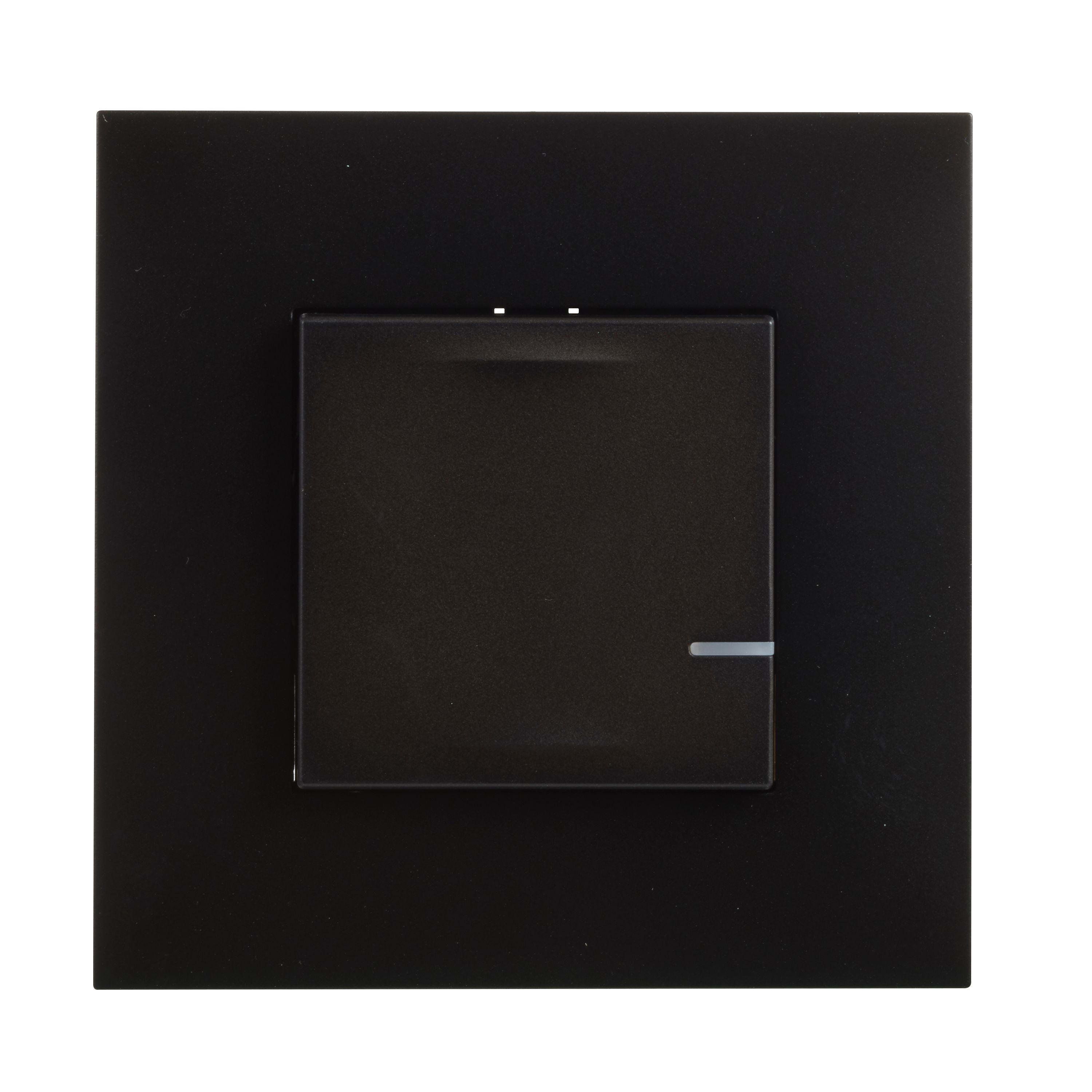 LEGRAND - Interruptor de luz inalámbrico Valena Next with Netatmo - Dark