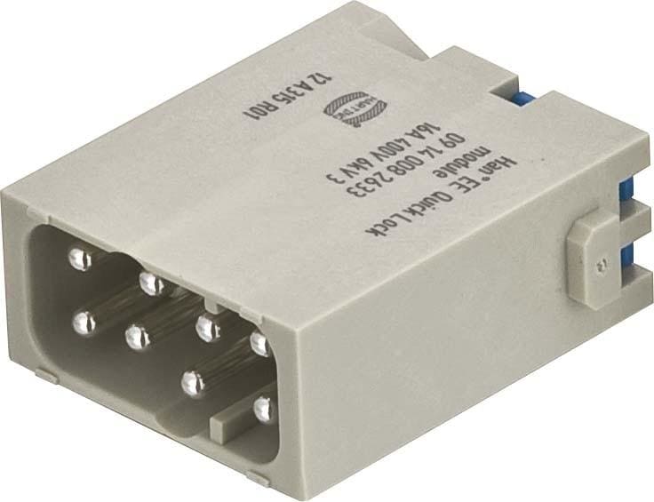 HARTING - HAN EE QUICK-LOCK MODULE, MALE