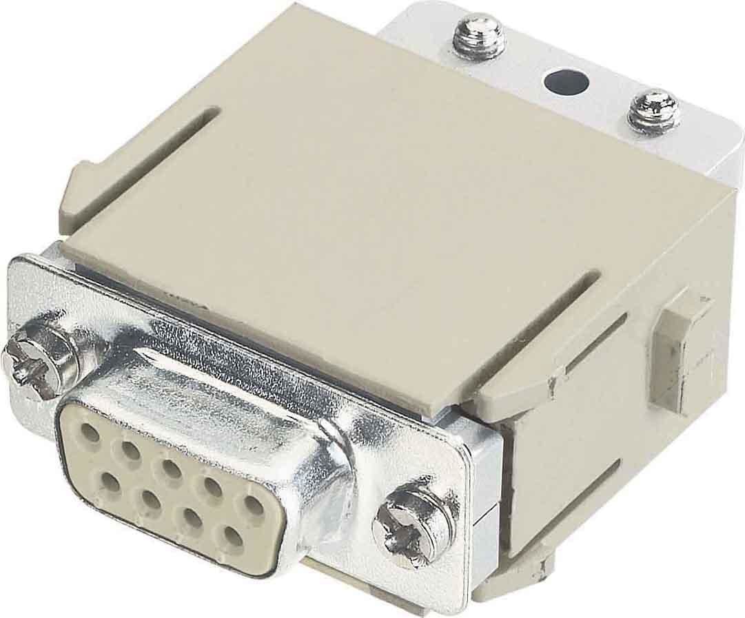 HARTING - HAN D-SUB MODULE, CRIMP FEMALE