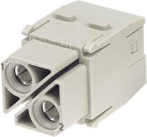HARTING - HAN 40A AXIAL MODULE, FEMALE 2,5-8 MM