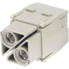 HARTING - HAN 40A AXIAL MODULE, FEMALE 2,5-8 MM