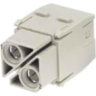 HARTING - HAN MODULAR 2 MODULE FEMALE 100A 10-25MM