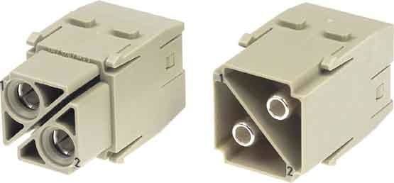 HARTING - HAN 100A AXIAL MODULE, MALE 16-35 MM²