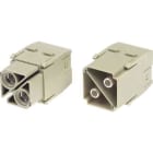 HARTING - HAN 100A AXIAL MODULE, MALE 16-35 MM²