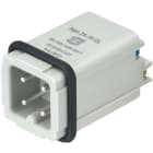 HARTING - HAN 3A MALE INSERT WITH QUICK-LOCK