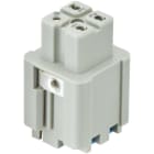 HARTING - HAN 3A FEMALE INSERT WITH QUICK-LOCK