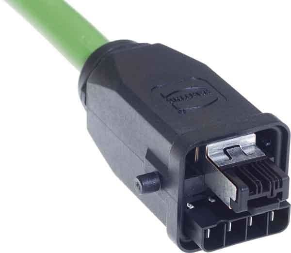 HARTING - HAN3A RJ45 HYBRID CAT5 PLUG 4+4P IDC