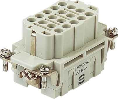 HARTING - HAN EE 18 POS. INSERT FEMALE CRIMP