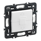 LEGRAND - Pulsador para persianas Valena Next - 6A - con enclavamiento eléctrico - Blanco