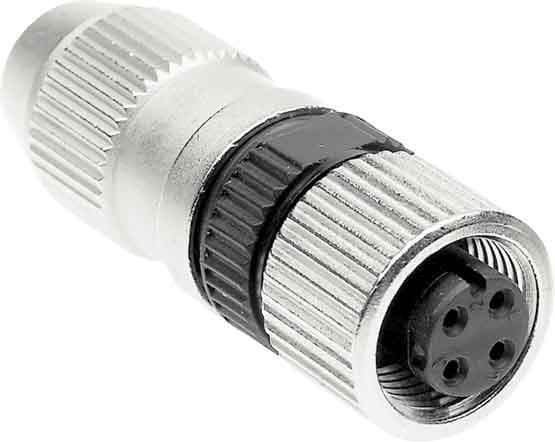 HARTING - HARAX M12-S FEMALE 4-POLE