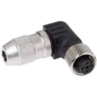 HARTING - CIRCULAR CONN ANGLED HARAX M12 4P FEMALE