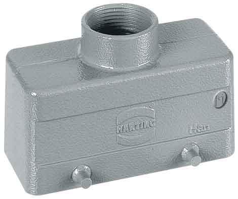 HARTING - HAN B HOOD TOP ENTRY LC 4 PEGS M32