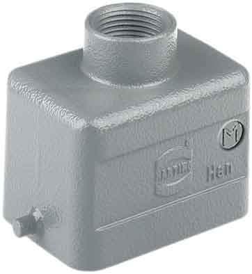 HARTING - HAN 6 B HOOD TOP ENTRY LC 2 PEGS-M20