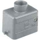 HARTING - HAN 6 B HOOD TOP ENTRY LC 2 PEGS-M20