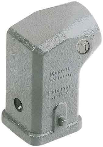 HARTING - HAN A HOOD ANGLED ENTRY 2 PEGS M20