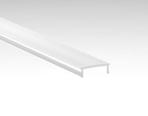 TSL - Difusor de policarbonato semitransparente para perfiles TSL-E8, TSL-S8, TSL-E15, TSL-S15, TSL-C18, TSL-V22, TSL-D23, TSL-V24.
