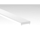 TSL - Difusor de policarbonato blanco de 3mm de grosor compatible con el perfil TSL-F11 y TSL-F26.