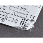 GENERAL MARKING - Etiqueta de seguridad MG-SAT-D 29902 37x74mm blanco